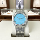 GUCI DIAMOND DIAL METAL STRAP WATCH